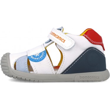 Sandale garçon BIOMECANICS Urban 252127 BLANCO_C050