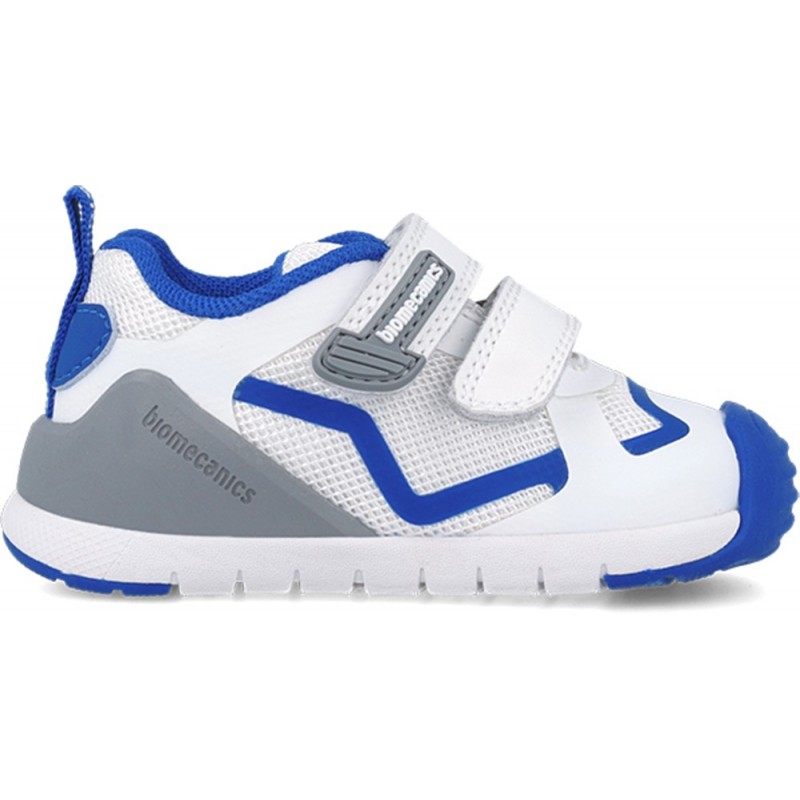 BIOMECANICS Chaussures de sport pour enfants premiers pas 252133 BLANCO_AZUL_B057