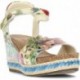 SANDALES CHAUSSURE LAURA VITA FACYO80 BEIGE