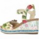 SANDALES CHAUSSURE LAURA VITA FACYO80 BEIGE
