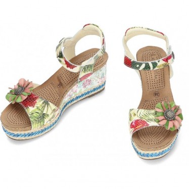 SANDALES CHAUSSURE LAURA VITA FACYO80 BEIGE