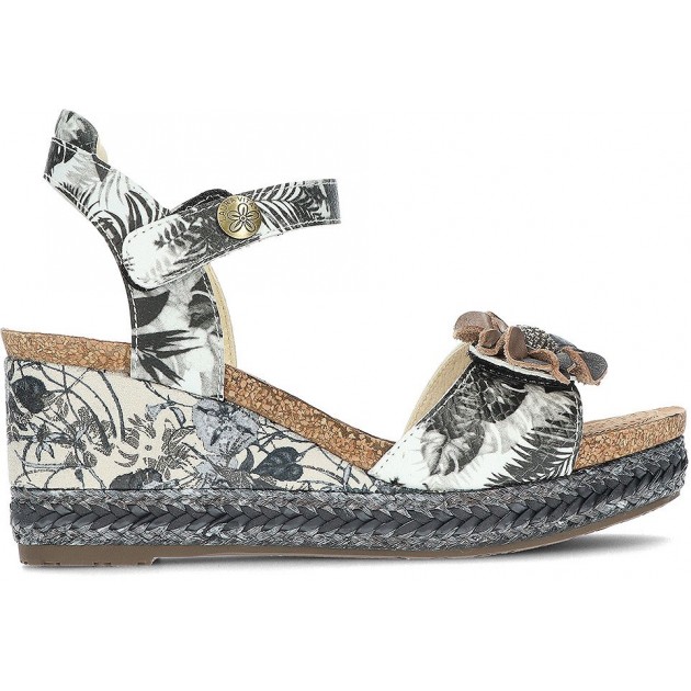 SANDALES CHAUSSURE LAURA VITA FACYO80 NOIR