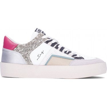 Baskets MTNG Lauper 60843 pour femmes GOLDY_WHITE