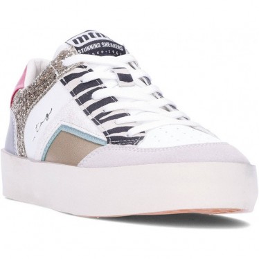 Baskets MTNG Lauper 60843 pour femmes GOLDY_WHITE