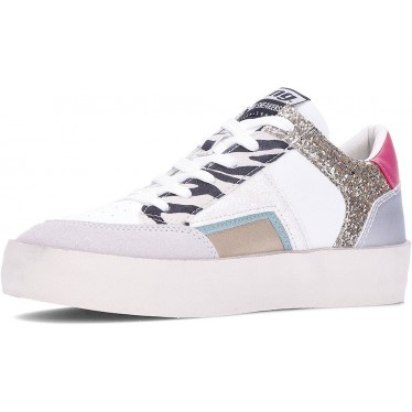 Baskets MTNG Lauper 60843 pour femmes GOLDY_WHITE
