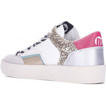 Baskets MTNG Lauper 60843 pour femmes GOLDY_WHITE