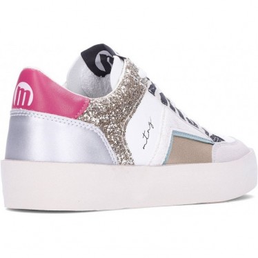 Baskets MTNG Lauper 60843 pour femmes GOLDY_WHITE