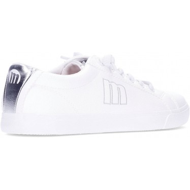 Baskets MTNG Aria 60615 pour femmes MURRI_WHITE_SILVER