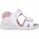 Sandales pour fille Biomecanics 252140 Twin Biogateo BLANCO
