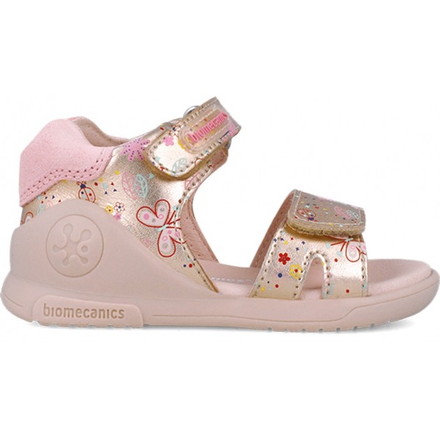 Biomecanics 252142 Sandales à bout ouvert pour filles avec imprimé Biogateo MONROBIA_A665 Biomecanics 252142 Sandales à bout ouvert pour filles avec imprimé Biogateo MONROBIA_A665