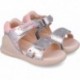 Biomecanics 252142 Sandales à bout ouvert pour filles avec imprimé Biogateo PLATA_B198