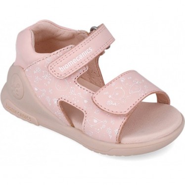 Biomecanics 252143 Sandales imprimées à bout ouvert Biogateo pour filles ROSA_A032