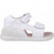 Biomecanics 252143 Sandales imprimées à bout ouvert Biogateo pour filles BLANCO_B050