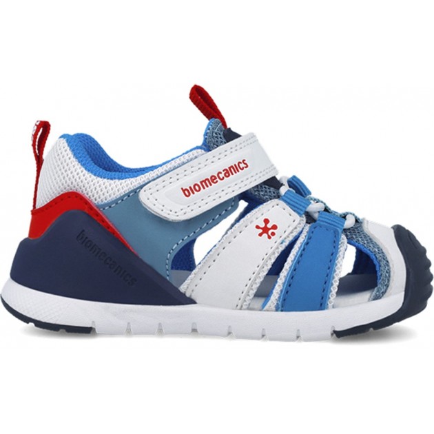 Sandale BIOMECANICS Sport 252135 pour garçon BLANCO_AZUL_B057 Sandale BIOMECANICS Sport 252135 pour garçon BLANCO_AZUL_B057