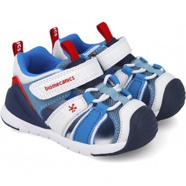 Sandale BIOMECANICS Sport 252135 pour garçon BLANCO_AZUL_B057