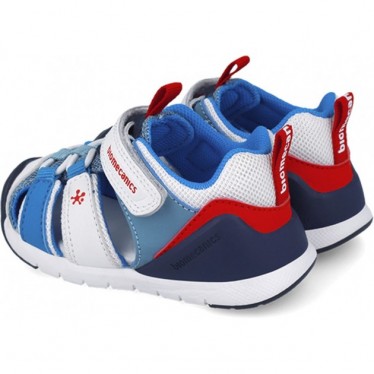 Sandale BIOMECANICS Sport 252135 pour garçon BLANCO_AZUL_B057