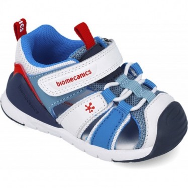 Sandale BIOMECANICS Sport 252135 pour garçon BLANCO_AZUL_B057