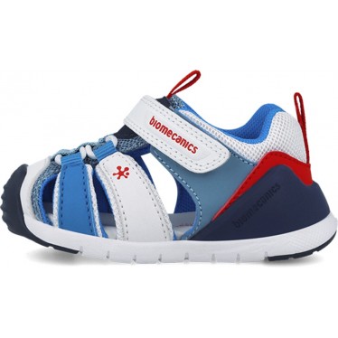 Sandale BIOMECANICS Sport 252135 pour garçon BLANCO_AZUL_B057