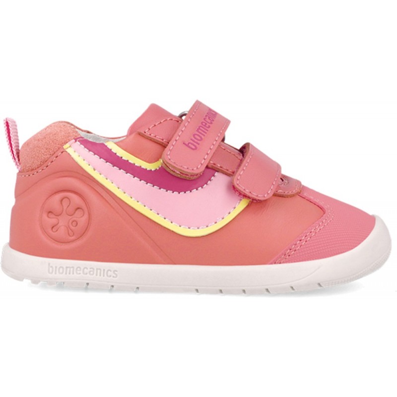 Biomecanics 252161 Chaussures de sport respectueuses des premiers pas pour filles CANTALUPE_A833