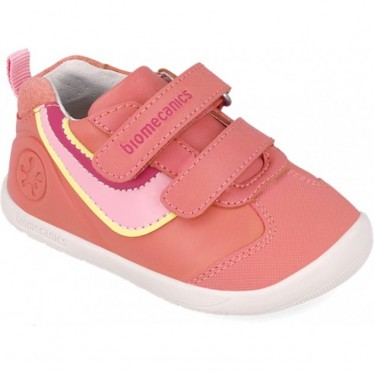 Biomecanics 252161 Chaussures de sport respectueuses des premiers pas pour filles CANTALUPE_A833