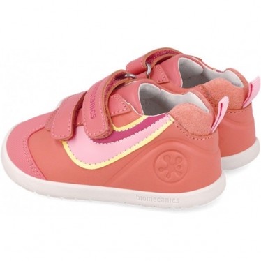 Biomecanics 252161 Chaussures de sport respectueuses des premiers pas pour filles CANTALUPE_A833