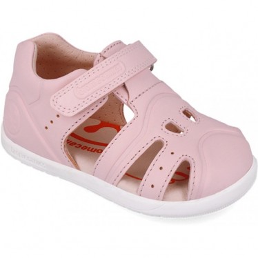 Sandales premiers pas BIOMECANICS pour filles 252165G ROSA_C032