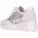 Baskets femme CALLAGHAN Amal 32121 MARFIL_PLATINO