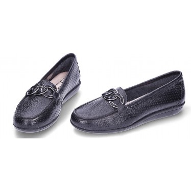 Mocassin femme 24 HEURES 26456 NEGRO