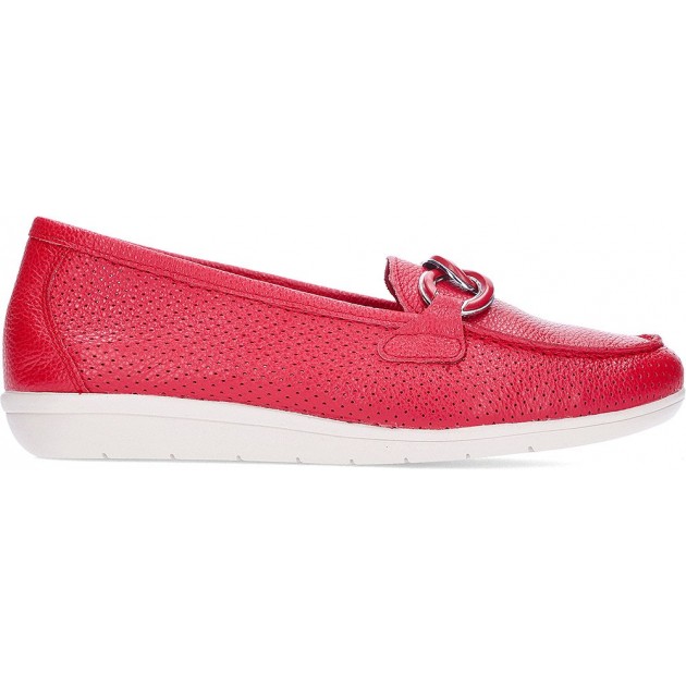 Mocassin femme 24 HEURES 26456 RED Mocassin femme 24 HEURES 26456 RED