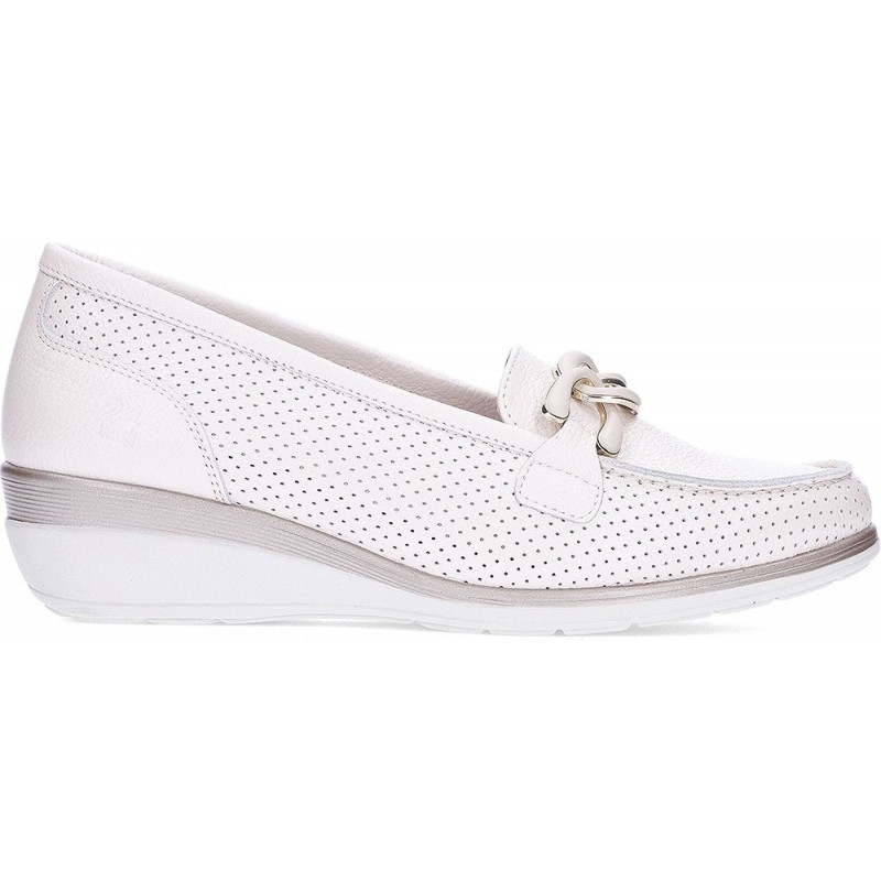 Mocassins en cuir pour femmes 24 HOURS 26410 LINO