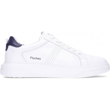 Baskets pour hommes FLUCHOS Boston F1966 BLANCO