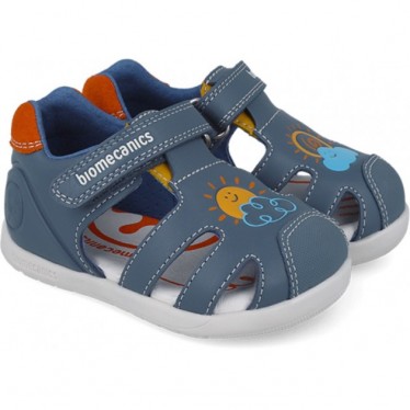 Sandale Twin pour garçon Biomecanics 252166 OCEAN_A183