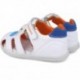 Sandale Twin pour garçon Biomecanics 252166 BLANCO_AZUL_B057