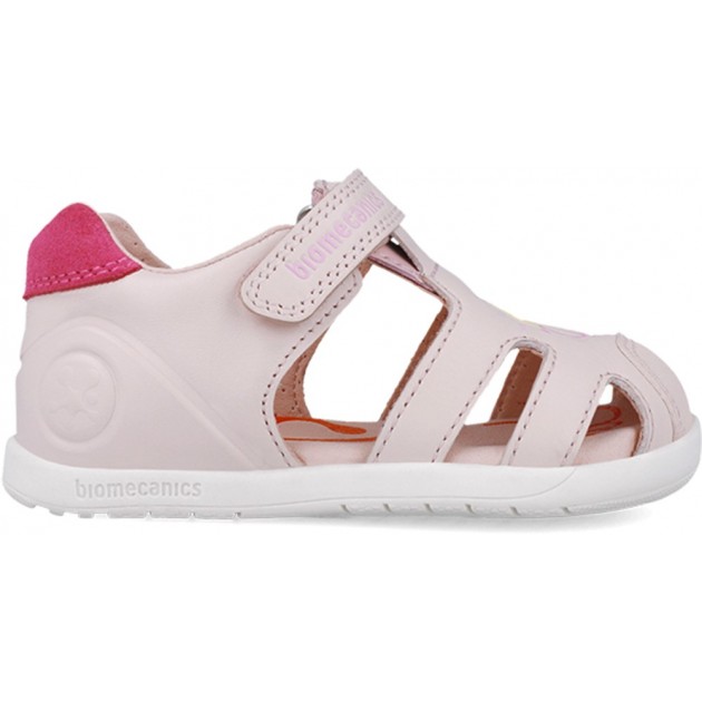 Sandales pour filles jumelles Biomecanics 252166 COTTON_C779 Sandales pour filles jumelles Biomecanics 252166 COTTON_C779