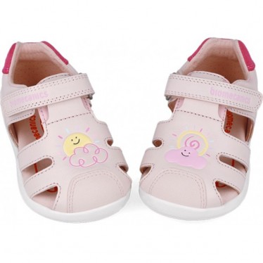 Sandales pour filles jumelles Biomecanics 252166 COTTON_C779