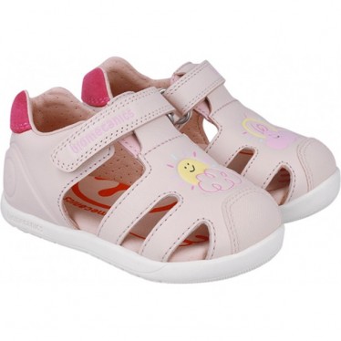 Sandales pour filles jumelles Biomecanics 252166 COTTON_C779