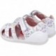 Sandales pour filles premiers pas Biomecanics 252167 Imprimer BLANCO_B050