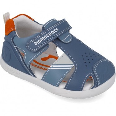 Sandales pour garçons premiers pas Biomecanics 252169 Urban PETROL_A556