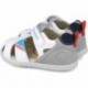 Sandales pour garçons premiers pas Biomecanics 252169 Urban BLANCO_C050