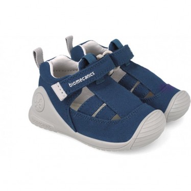 Biomecanics 252174 Sandales en toile Biogateo pour bébé AZUL_MARINO_A089