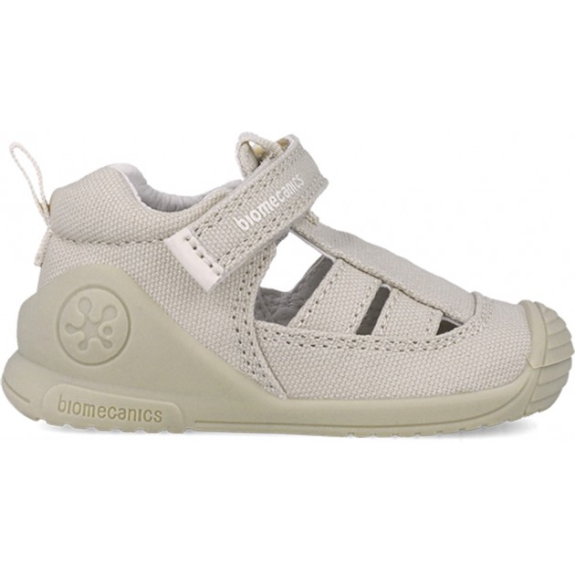 Biomecanics 252174 Sandales en toile Biogateo pour bébé BEIGE_B103