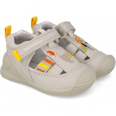 Biomecanics 252178 Sandales pour bébé Twin Biogateo BEIGE_B103