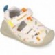 Biomecanics 252179 Sandales pour bébé Biogateo Print BLANCO_B050