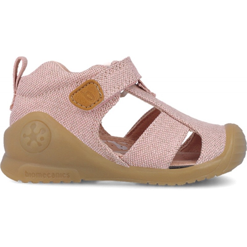 Sandales Biogateo laminées pour fille Biomecanics 252181 ROSA_B032
