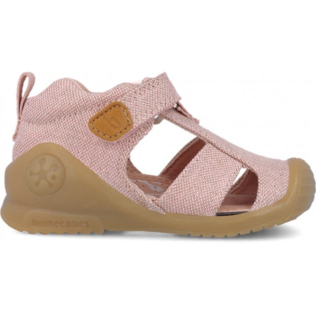 Sandales Biogateo laminées pour fille Biomecanics 252181 ROSA_B032