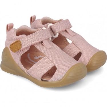 Sandales Biogateo laminées pour fille Biomecanics 252181 ROSA_B032