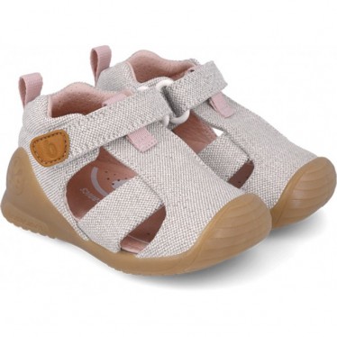 Sandales Biogateo laminées pour fille Biomecanics 252181 BLANCO_C050