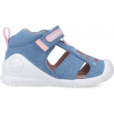 Sandales pour filles Premiers pas Biomecanics 252183 Glace INDIGO_A631