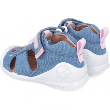 Sandales pour filles Premiers pas Biomecanics 252183 Glace INDIGO_A631