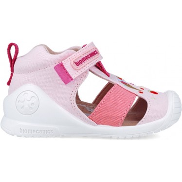 Sandales pour filles Premiers pas Biomecanics 252183 Glace ROSA_B032